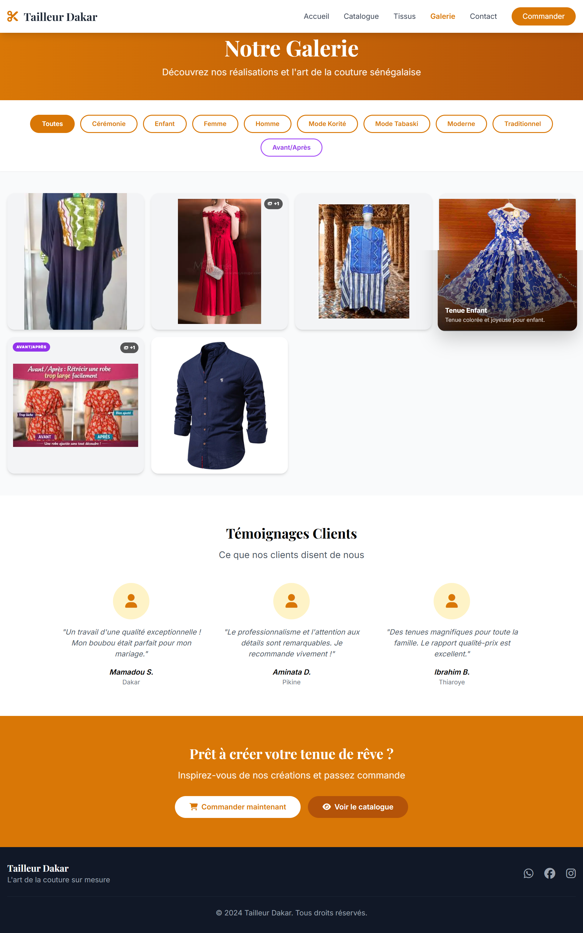 Site pour Tailleur - Image 1